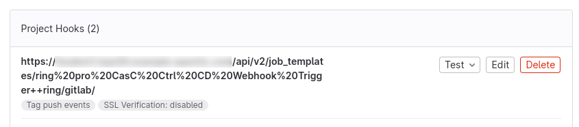 configure webhook result pro
